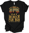 Middle Earth's Annual Mordor Fun Run T-Shirt One Does Not Simply Walk Vintage Te