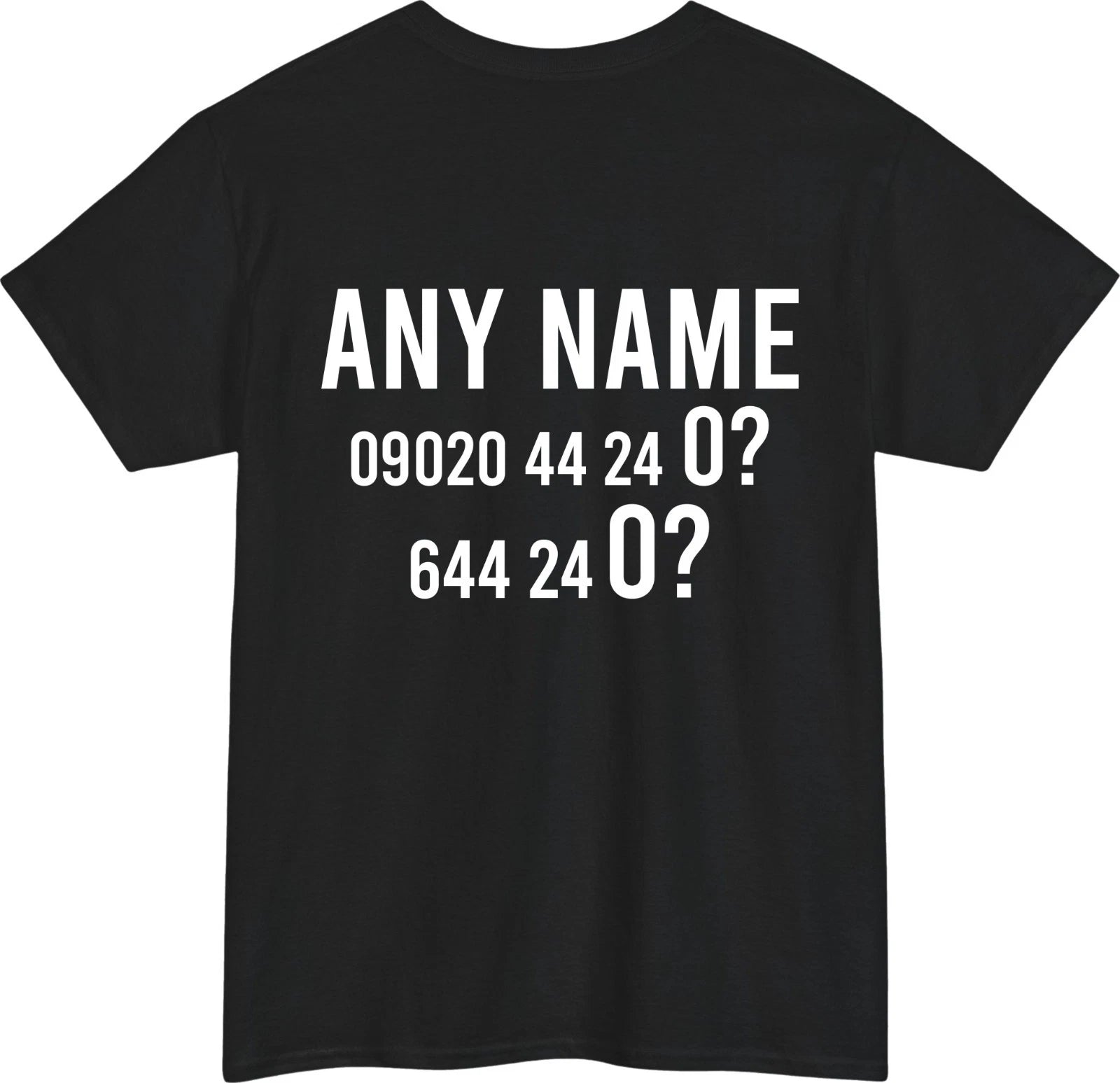 Personalised I'm A Celebrity Jungle T-Shirt Custom Name Number Fancy Dress Top