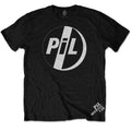 Pil (Public Image Ltd) White Logo Official Mens T-Shirt