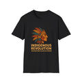 Indigenous Revolution Native Headdress T-Shirt | 500 Nations Pride