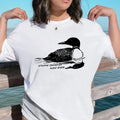 Stupid Canadian Wolf Bird Tee, Funny Heated Rivalry Bird Tee, Hockey Romance