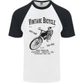 Vintage Bicycle Cycling Cyclist Retro Bike Mens S/S Baseball T-Shirt