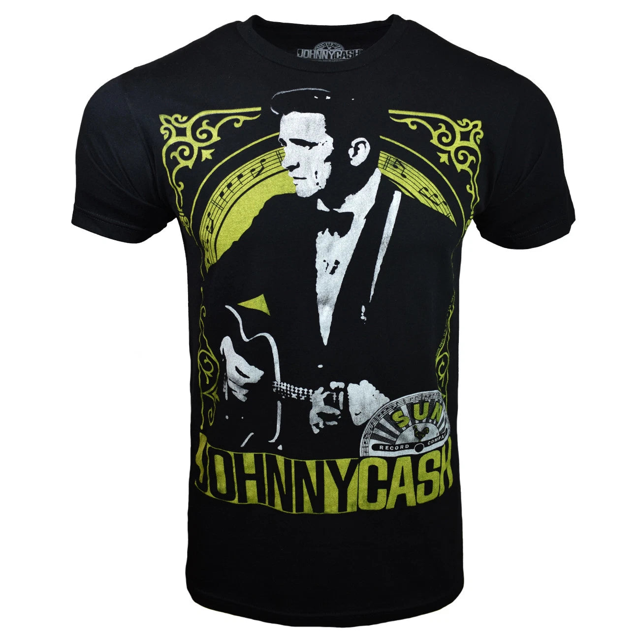 Men's T Shirt JOHNNY CASH Guitar -Country Rock Music Tees  Punk NEW & SUPER SOFT