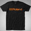 Roland T SHIRT synthesizer synth keyboard instrument effect tee logo music boss