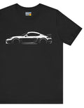 718 Porsche Cayman GT4 Silhouette Shirt : 982 GT4 Coupe Graphic (2019 to 2025)