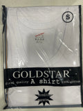 Goldstar Men’s White Tank Top | 100% Cotton | Soft, Comfortable ALL SIZES S-2xl