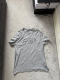 White Stuff Men's T-Shirt L White Graphic 100% Cotton Basic
