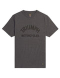 Triumph Burnham Tee Black & Marl - MTSS24106