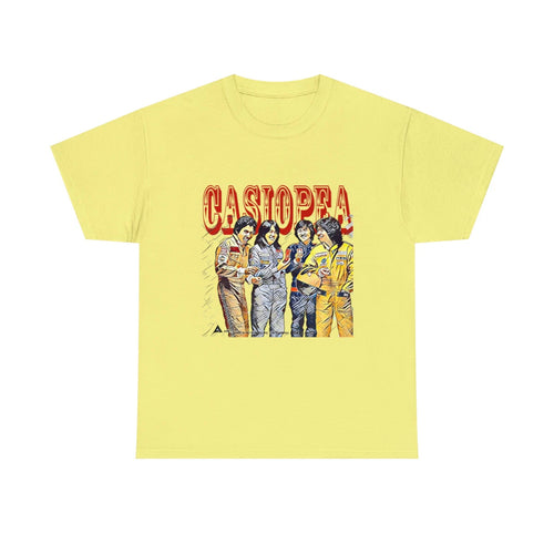 Casiopea Band Art Jazz Graphic Print Unisex Heavy Cotton T-Shirt