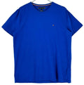 Tommy Hilfiger men's slim fit round neck blue jersey t-shirt, size XL