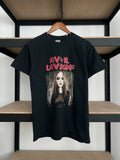 Vintage 2004 Avril Lavigne Bonez Tour Black T-shirt Sz S