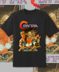 Contra Retro NEW Box Art Video Game Retro shirt  S-6XL! Fast Ship!