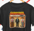 Sabotage Vintage Figure T-Shirt /Hip Hop Beastie Boys Punk Retro Rock Tee