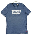 Levi's Strauss & Co Men's Slim Fit Dark Blue Crew Neck T-Shirt Size M