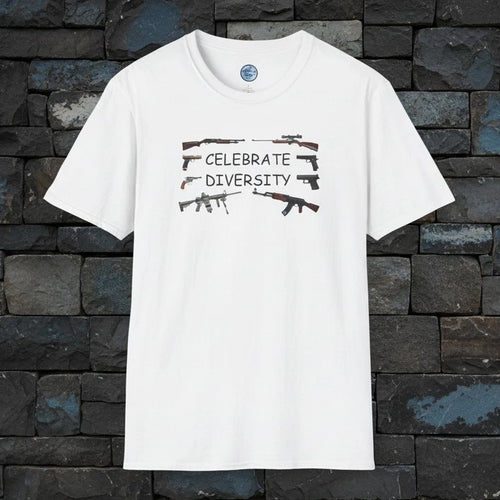 Celebrate Diversity - Guns Men's T-Shirt