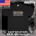 NEW SHIRT 95.5 KLOS CALIFORNIA LOGO MEN'S T-SHIRT FUNNY AMERICAN USA SIZE S-5XL