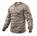 Desert Digital Camouflage LONG SLEEVE T-Shirt MARPAT Style Hiking Hunting Camo