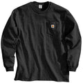 Carhartt Loose Fit Heavyweight Long-Sleeve Pocket T-Shirt - Black