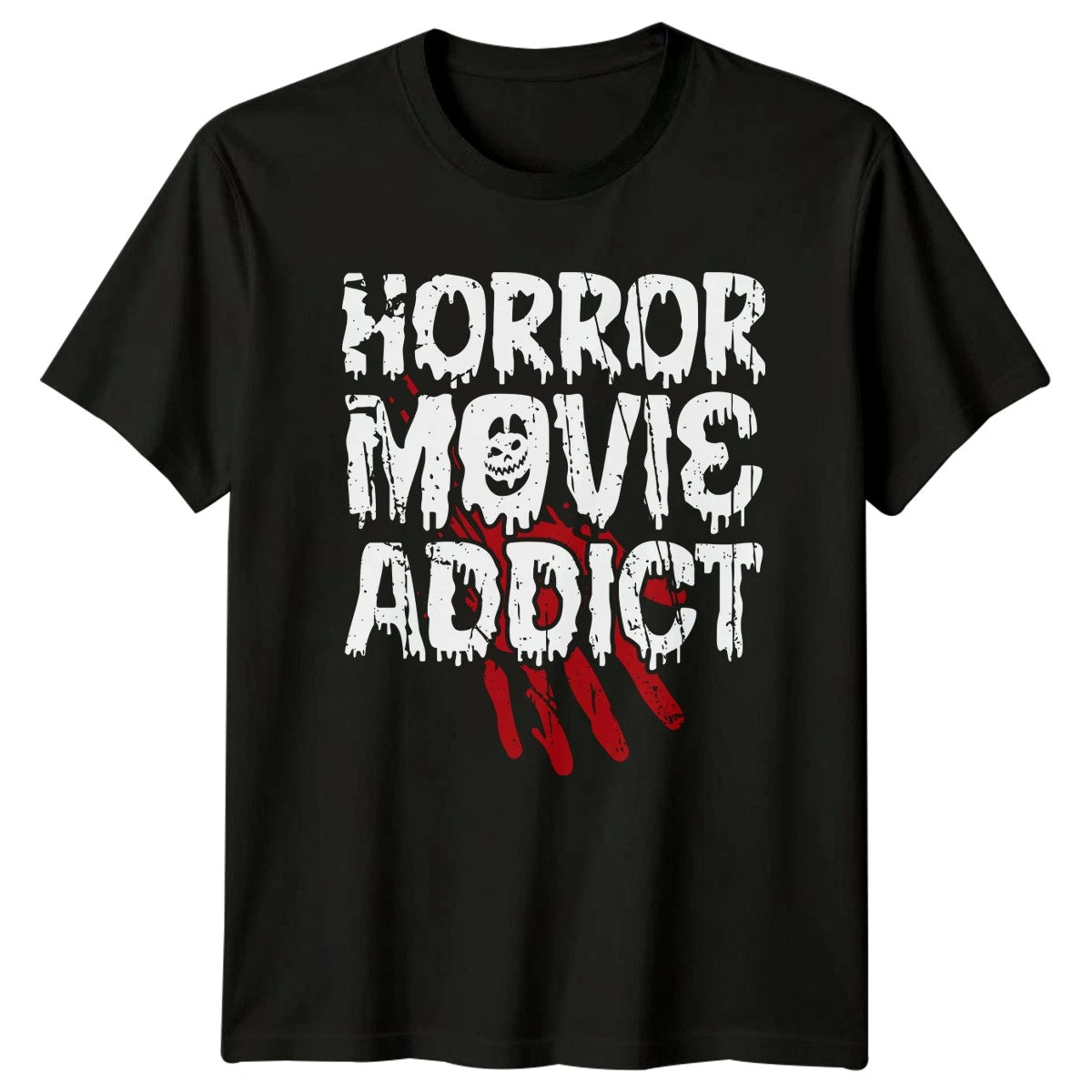 Horror Movie Addict Mens T-Shirt Horror Movies Gift For Him