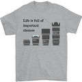 Photography Important Choices Photographer Mens T-Shirt 100% Cotton