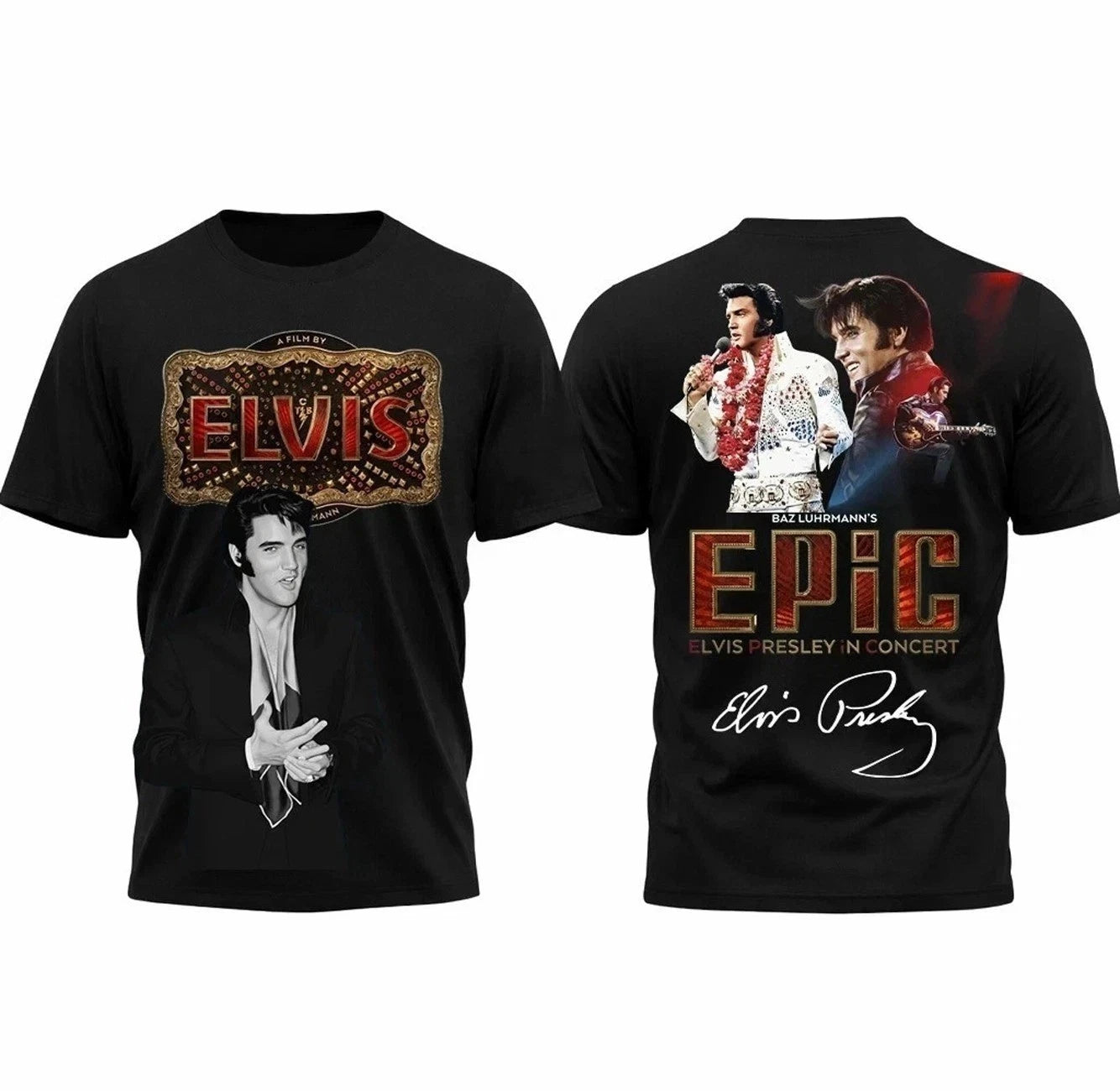 Elvis Presley in Concert 2026 All Over Print Shirt, Gif Fan