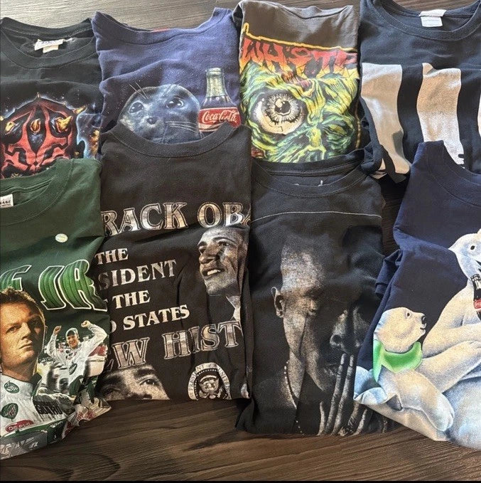 Random 10 for $55 Vintage/Modern graphic TShirt Bundle! Message with your size!