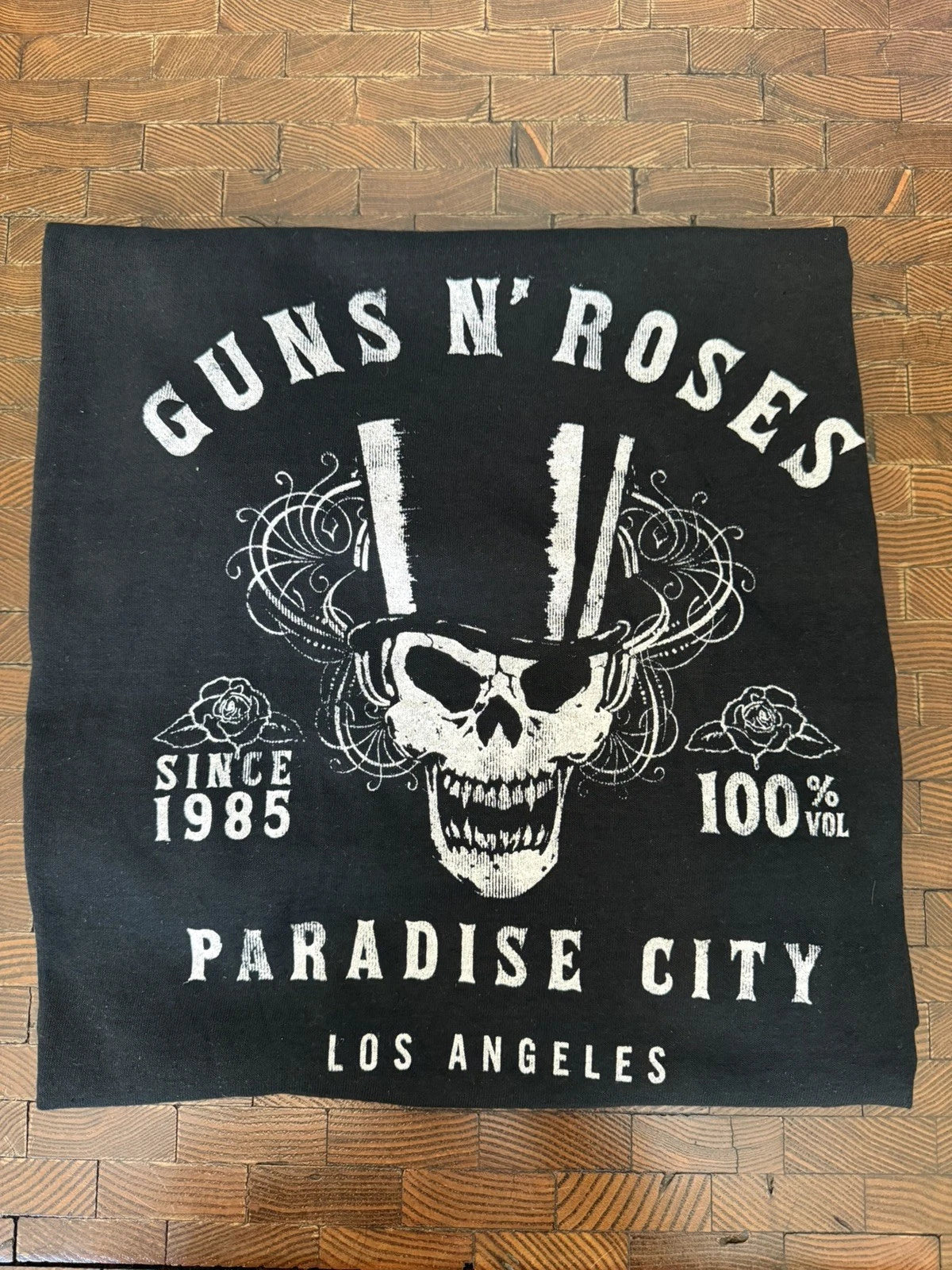 2 shirts for $8 Guns N’ Roses Paradise City  T-shirt Black TEE size 3XL