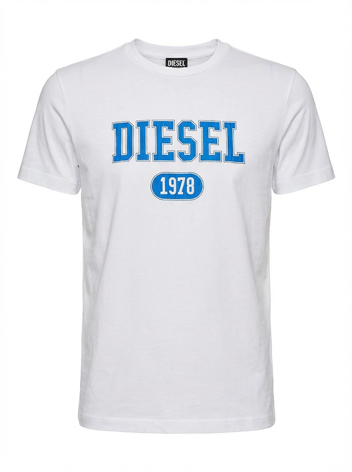 Diesel - Mens Slim Fit Crew Round Neck Organic Logo T-Shirt - T-DIEGOR-K46