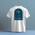 KEEP LIFE SIMPLE BLUE DESIGN PRINT HIGH QUALITY HEAVY COTTON T-SHIRT (UNISEX)