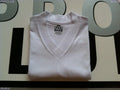 6 NEW PROCLUB V-NECK T-SHIRT COMFORT WHITE BLANK PLAIN PRO CLUB S-3XL 6PC