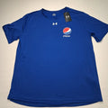 Under Armour Pepsi Cola Performance Shirt Men's XL Blue Recycled PET Bottles