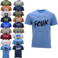 Mens T Shirts French Connection Printed Cotton Short Sleeve Summer FCUK Tees Top