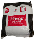 Hanes Men's T-Shirt 4XL Tall Long White Cotton 1977 Vintage NOS Made in USA 3pck