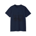 Birds Forest Line Art Eagle Vintage Retro | Custom Graphic T-Shirt