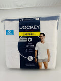 Jockey Men's Classic 4-Pack V-Neck T-Shirt Staydry Undershirts NEW X-Large XL