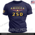 THE GOLDEN AGE T-Shirt - GOLD METALLIC Print usa america 250 patriotic maga S-2X