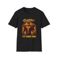 Vintage Turbo Man Unisex T-Shirt, Turbo Time Tee, Retro 90s Graphic Shirt, Funny