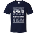 Buy A Toyota Supra Happiness Car Lover T Shirt