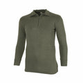 German Military Olive Green Cold Weather Tricot Field Shirt Zip Up Jumper Jersey