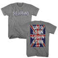 Def Leppard Logo Gunter Gleiben Glousen Globen Men's T Shirt Band Merch
