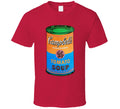 New  Retro Style Campbell's Tomato Soup Tee Andy Warhol T Shirt