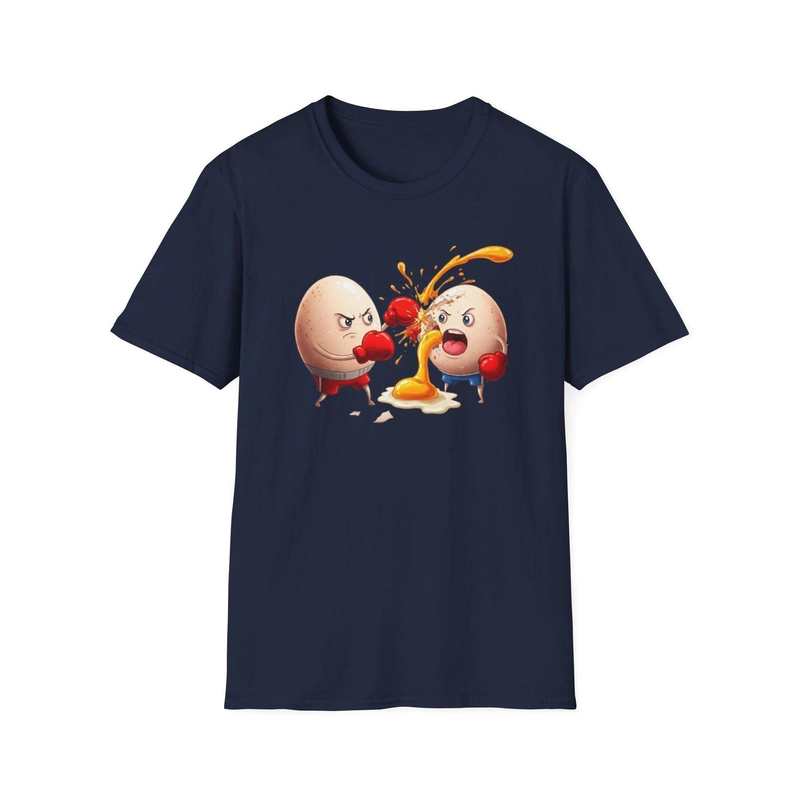 Funny Eggs Boxing T-Shirt, Humorous Tee for Fight Fans , Novelty Shirt