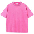 Men's Plus Size Acid Faded T-Shirt Cotton Oversized Y2K Retro Unisex Top S-2XL