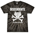 DESCENDENTS Im Not a Punk Tie-Dye T-Shirt Punk Rock Band Classic Cotton Tee