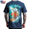Sullen Art Collective Grim Surf Premium Fit SCM8139 Short Sleeve T-shirt For Men