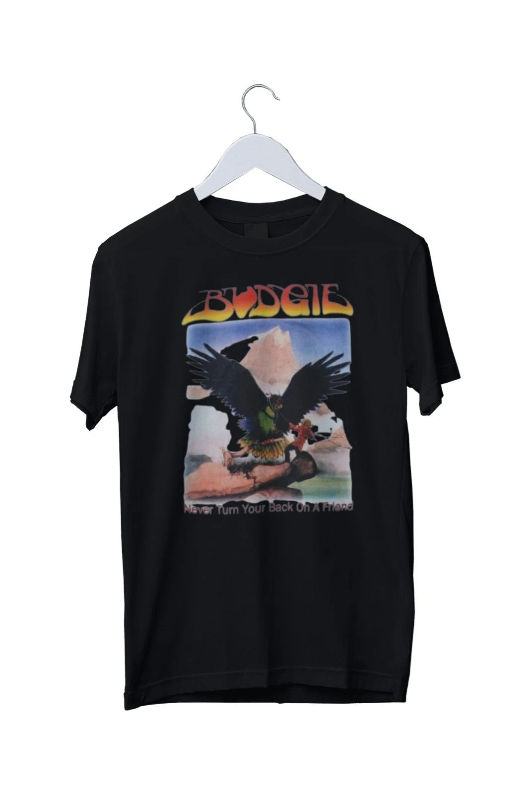 New! Budgie band Graphic Print Unisex T-Shirt Mens S M L XL 2 3 4 XL