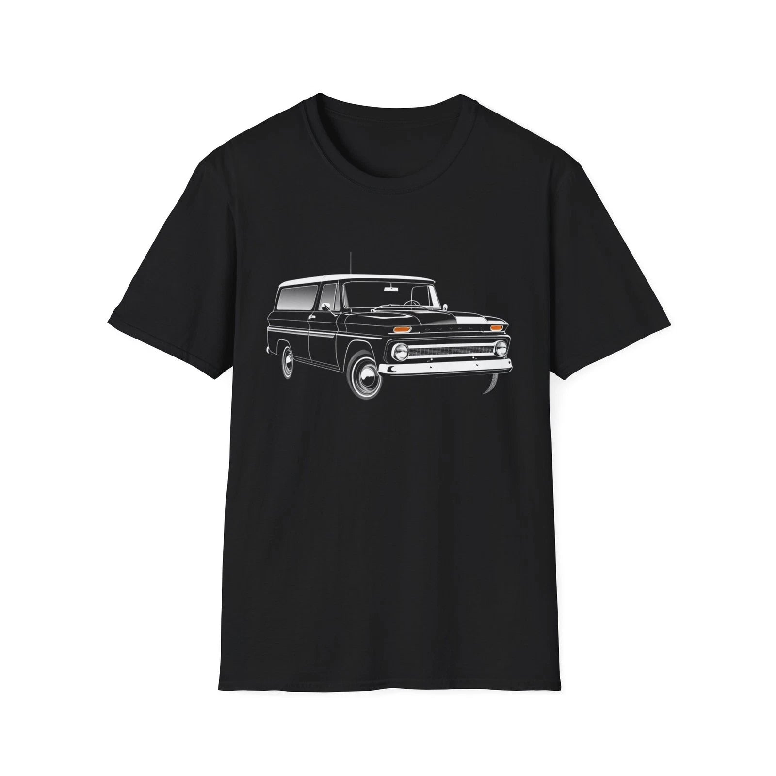 1965 Chevy Suburban T-Shirt Classic SUV Vintage Truck Graphic Tee Retro Style