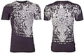 ARCHAIC by AFFLICTION Black SUDDEN IMPACT Short Sleeve Y2K MMA Elite T-shirt NWT