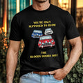 Retro Mini Cooper Quote T-Shirt Classic Car Lover Vintage British Movie Gift Top