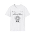 Birthplace Earth Race Human Language Music Vinyl Record Store T-Shirt Festival